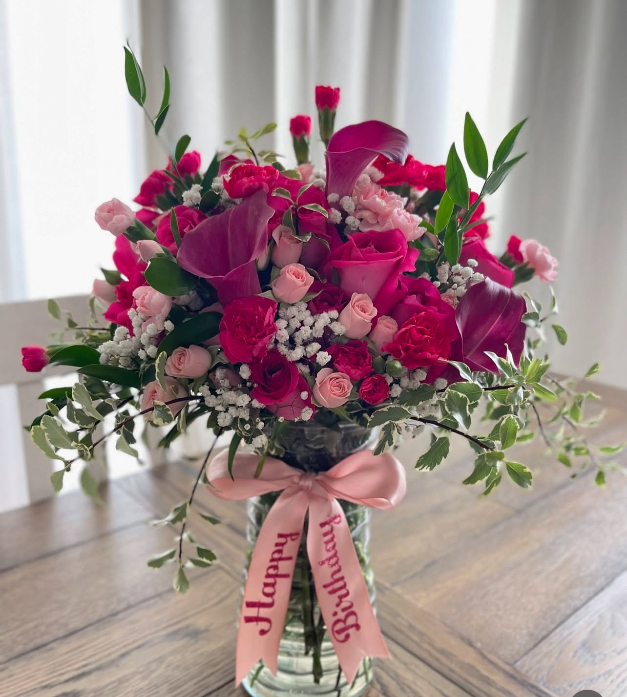 Mixed Vase Arrangements